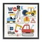 Stupell Industries Work Zone Construction Essentials Floating Frame, design by Creative Studio